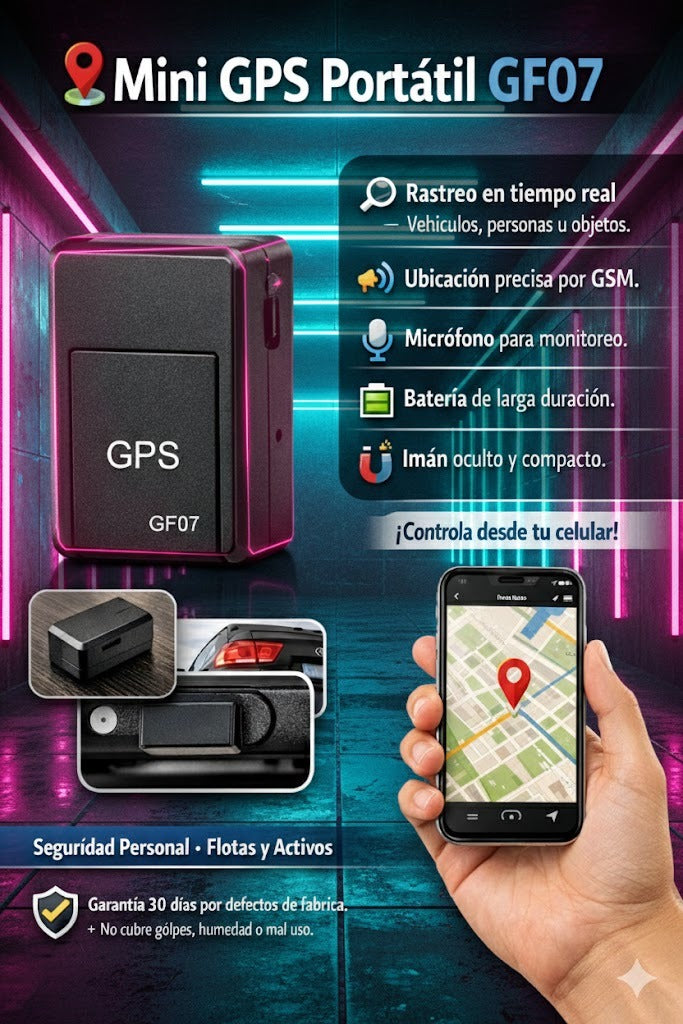GPS Eco Vigilante GF-07MAX